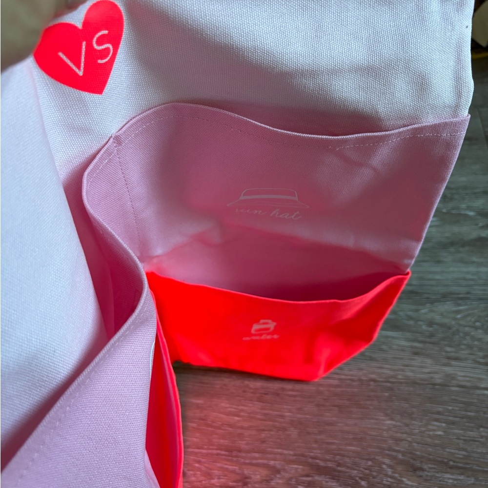 Victoria's Secret Pink Beach Canvas Tote - Picture 4 of 5